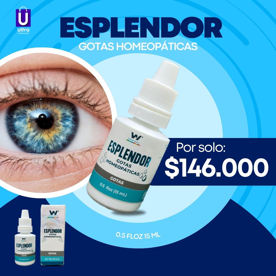 Esplendor Gotas Homeopáticas - Cuidado Natural para Tus Ojos (15 mL)