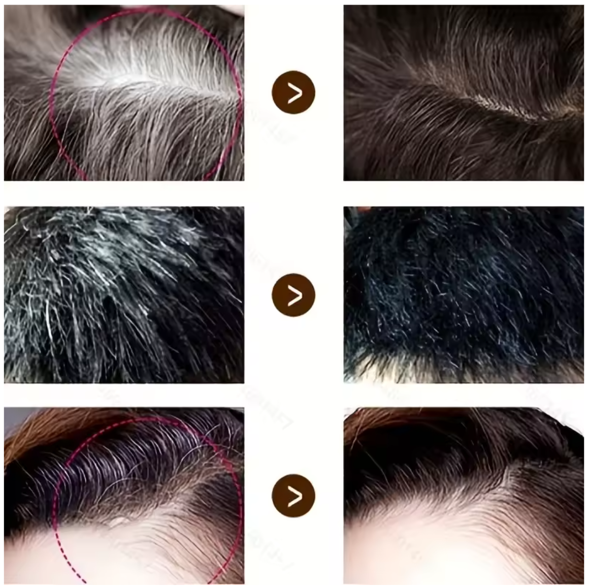 Lápiz tinte desechable para el cabello