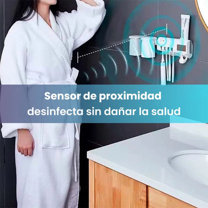 Soporte cepillos esterilizador UV